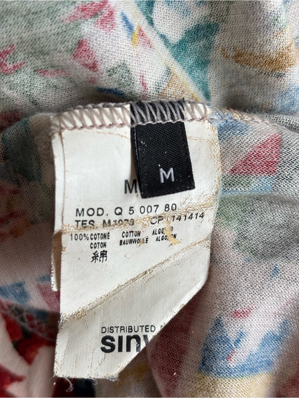 Alexander McQueen Draped Print Dress Rare IT M - Picture 6 of 6